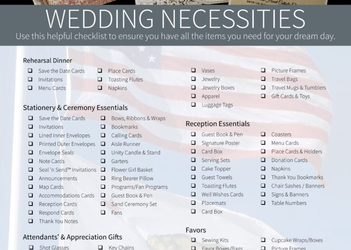 Wedding Essentials List Midway Media