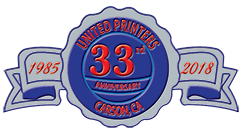 United Printers Badge